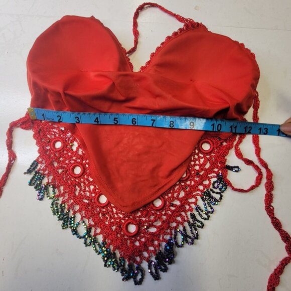 Sexy Sequin Crop Top Halter Top Tank Top NEW - Picture 8 of 12